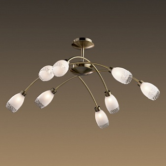 1803/8 ODEON LIGHT Потолочная люстра классика LERTA