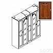 Шкаф 5 двери РИМ R705Z Pecan с зеркалом