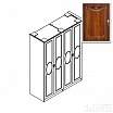 Шкаф 4 двери РИМ R704 Pecan