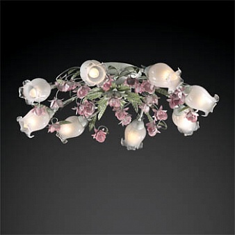 2252/8C ODEON LIGHT Люстра, Флористика коллекция AMELI