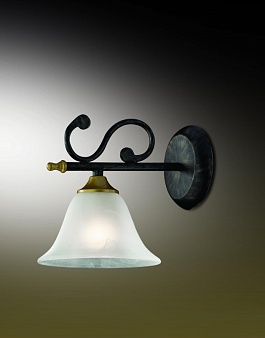  1995/1W Odeon Light Бра Gamma, 1 лампа, белое алебастровое стекло