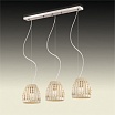 2492/3 ODEON LIGHT Подвес Коллекция: РОТАНГОВЫЕ СВЕТИЛЬНИКИ, серия: KENI WHITE